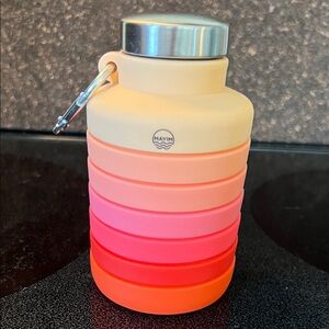 MAYIM Collapsible Water Bottle - Multicolor OMBRÉ PINK